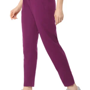 Magenta Slim Fit Joggers