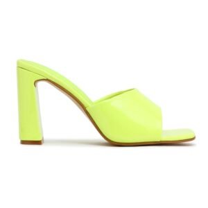LimeGreen Block Heels